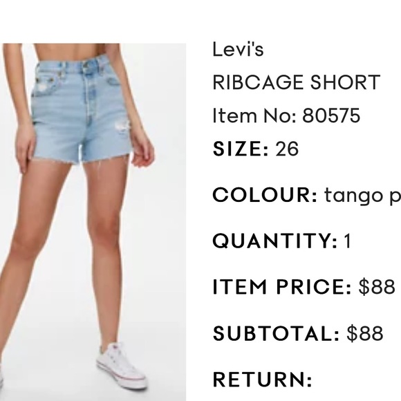 Levi’s shorts - Picture 3 of 6